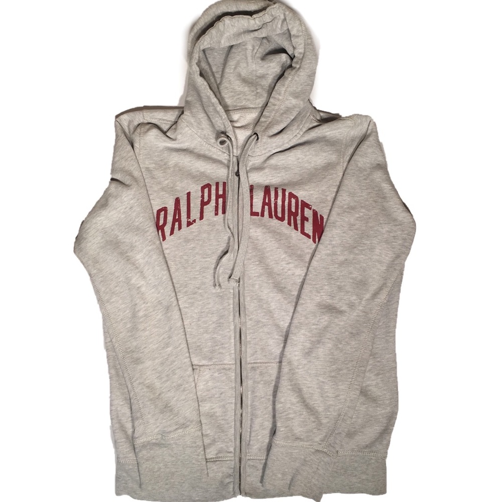 Vintage Ralph Lauren Collegiate Spellout Hoodie